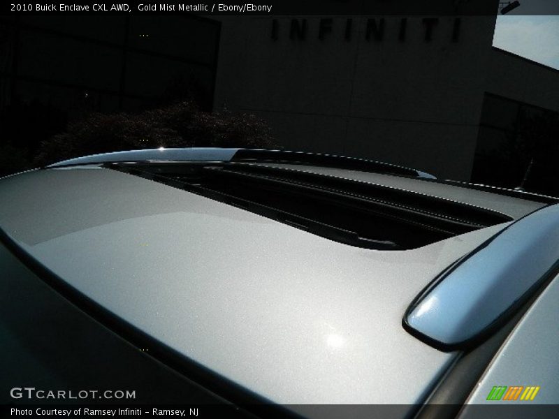 Gold Mist Metallic / Ebony/Ebony 2010 Buick Enclave CXL AWD