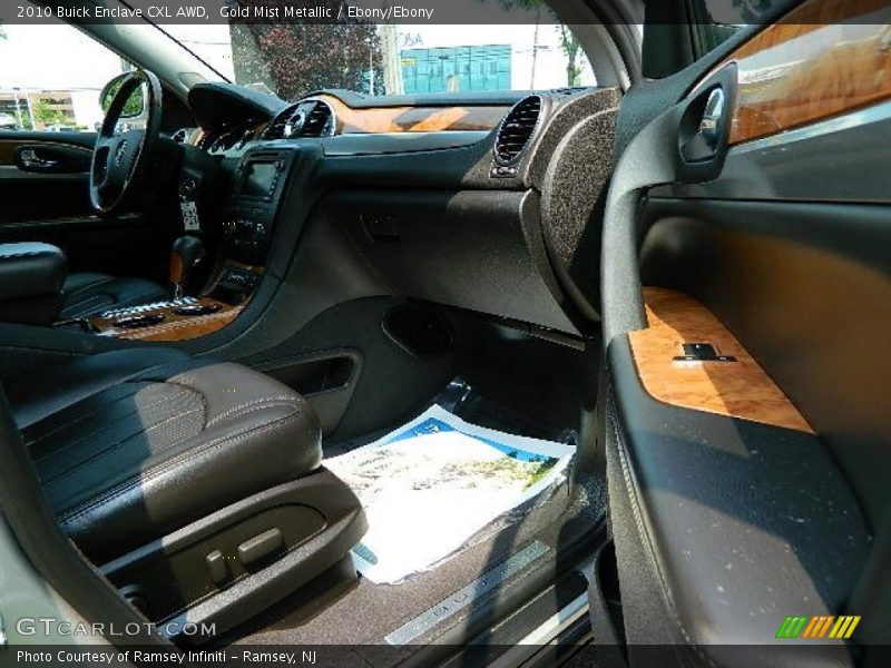 Gold Mist Metallic / Ebony/Ebony 2010 Buick Enclave CXL AWD
