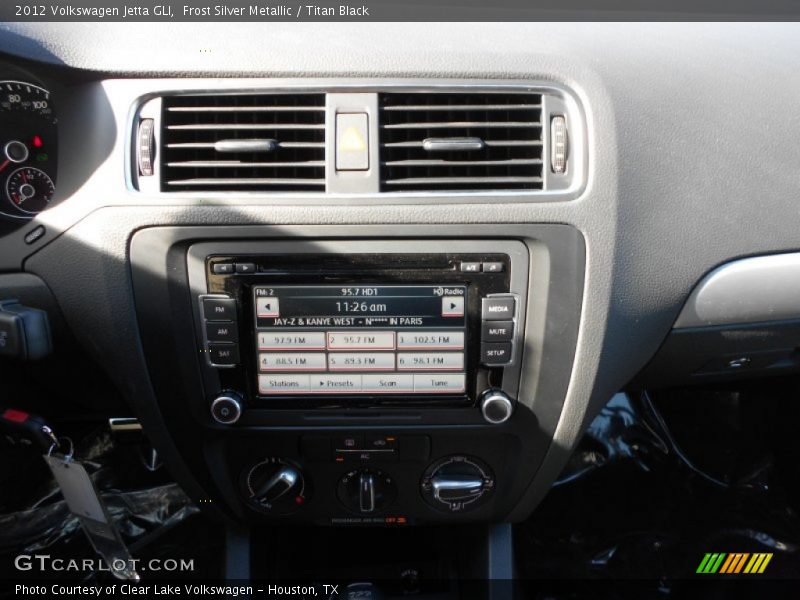 Frost Silver Metallic / Titan Black 2012 Volkswagen Jetta GLI