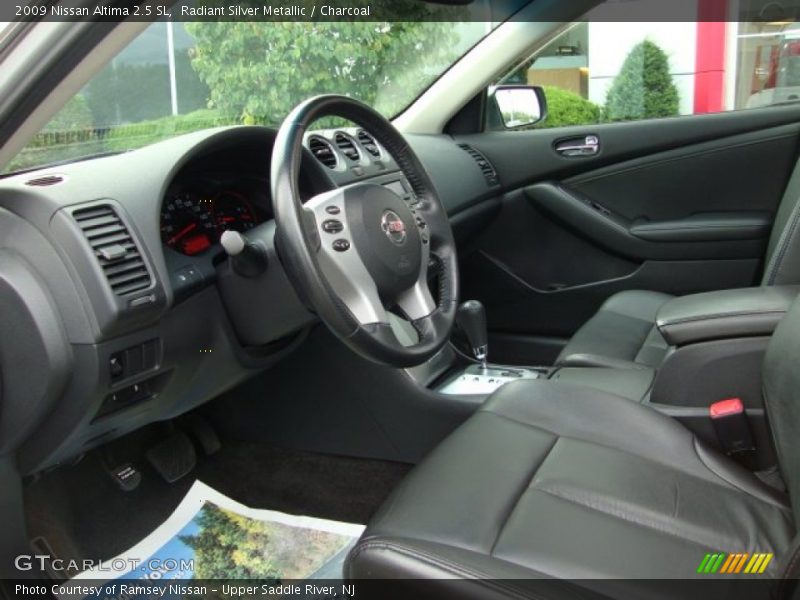 Radiant Silver Metallic / Charcoal 2009 Nissan Altima 2.5 SL