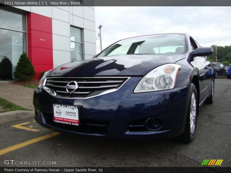 Navy Blue / Blond 2011 Nissan Altima 2.5 S