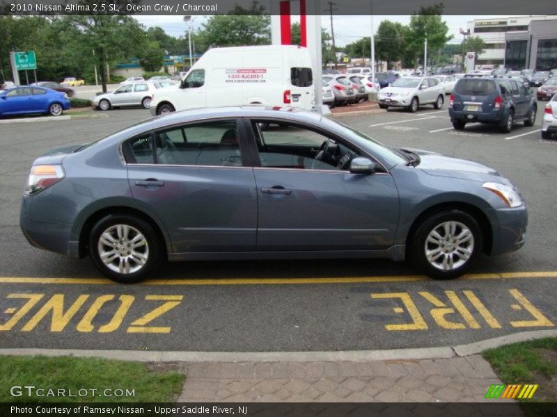 Ocean Gray / Charcoal 2010 Nissan Altima 2.5 SL