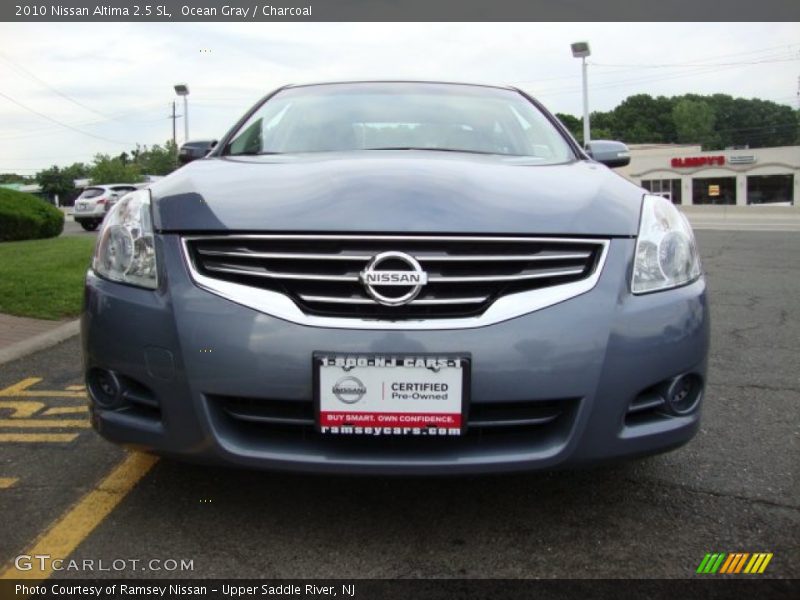 Ocean Gray / Charcoal 2010 Nissan Altima 2.5 SL
