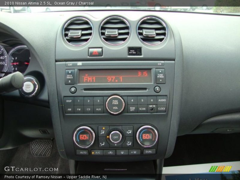 Ocean Gray / Charcoal 2010 Nissan Altima 2.5 SL