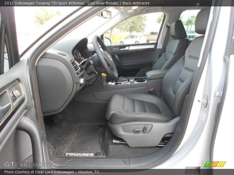  2012 Touareg TDI Sport 4XMotion Black Anthracite Interior