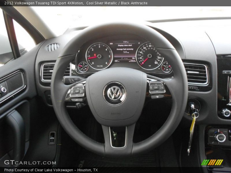  2012 Touareg TDI Sport 4XMotion Steering Wheel