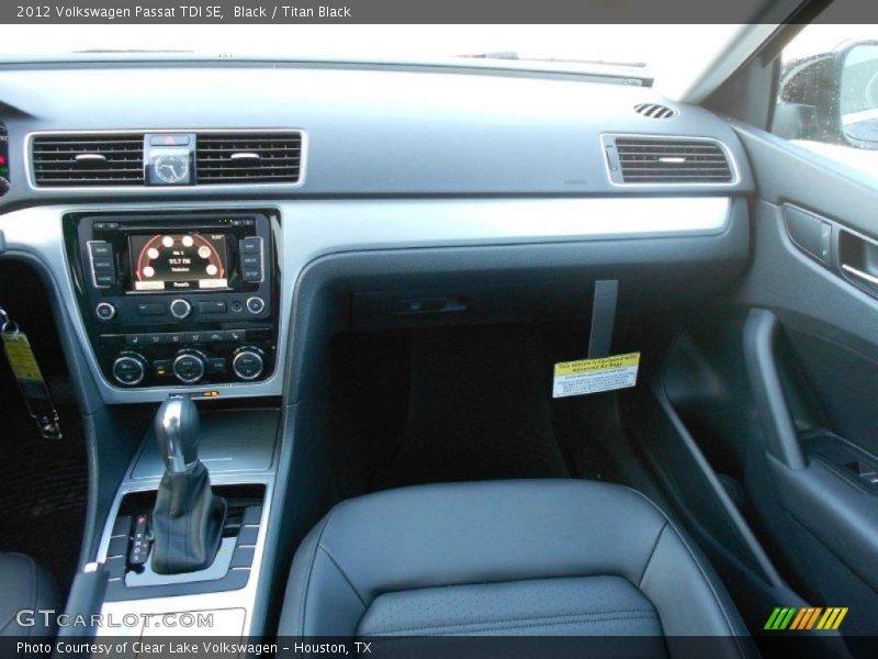 Black / Titan Black 2012 Volkswagen Passat TDI SE