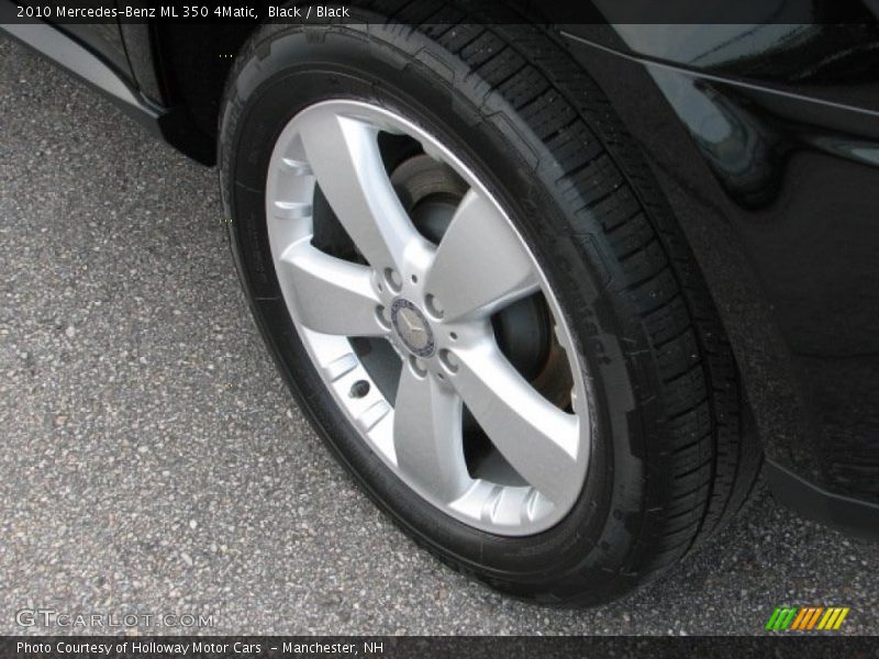 Black / Black 2010 Mercedes-Benz ML 350 4Matic