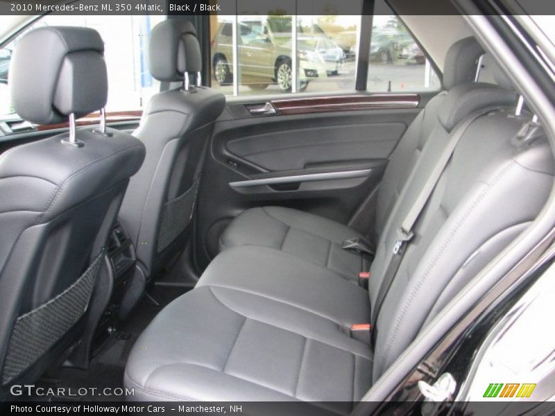 Black / Black 2010 Mercedes-Benz ML 350 4Matic
