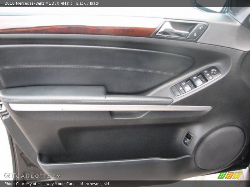 Black / Black 2010 Mercedes-Benz ML 350 4Matic