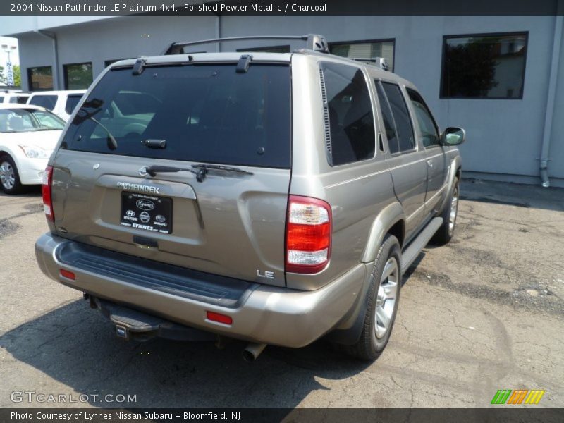 Polished Pewter Metallic / Charcoal 2004 Nissan Pathfinder LE Platinum 4x4