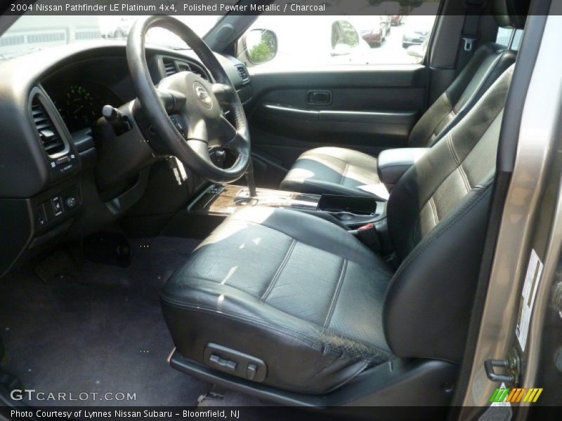 Polished Pewter Metallic / Charcoal 2004 Nissan Pathfinder LE Platinum 4x4