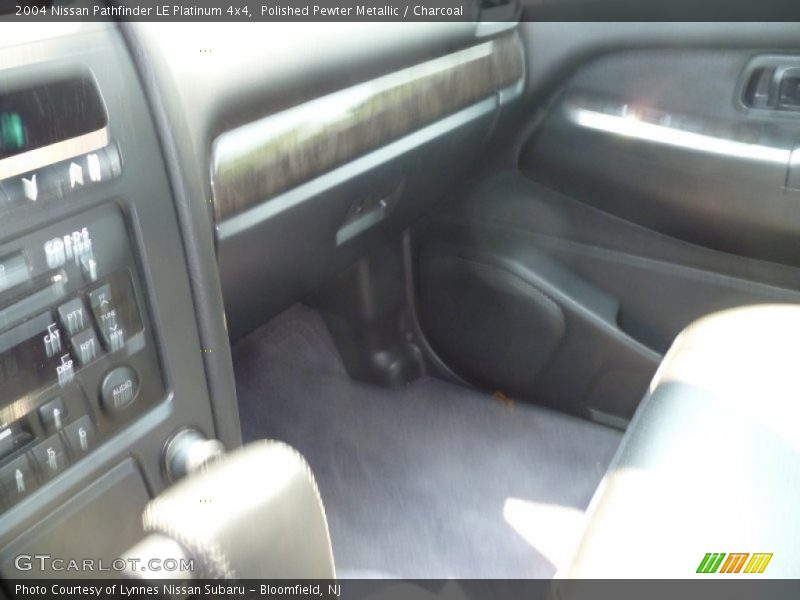 Polished Pewter Metallic / Charcoal 2004 Nissan Pathfinder LE Platinum 4x4