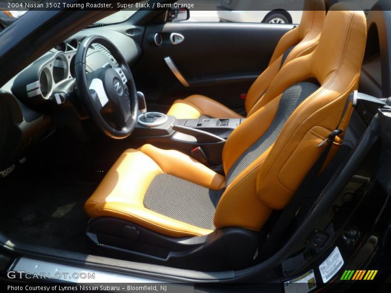  2004 350Z Touring Roadster Burnt Orange Interior