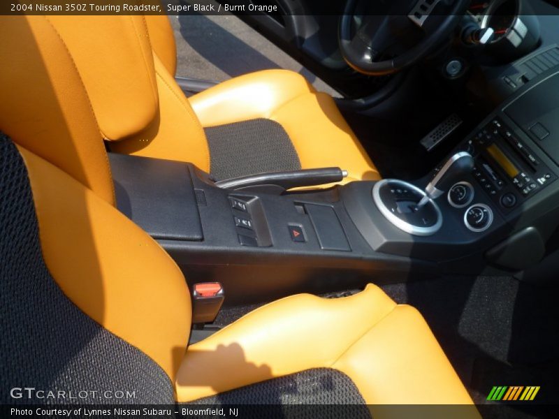 Super Black / Burnt Orange 2004 Nissan 350Z Touring Roadster