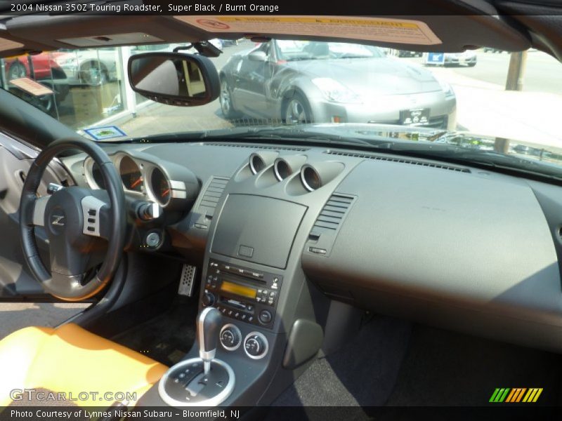 Super Black / Burnt Orange 2004 Nissan 350Z Touring Roadster