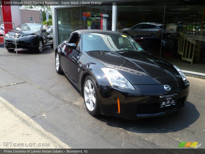 Super Black / Burnt Orange 2004 Nissan 350Z Touring Roadster