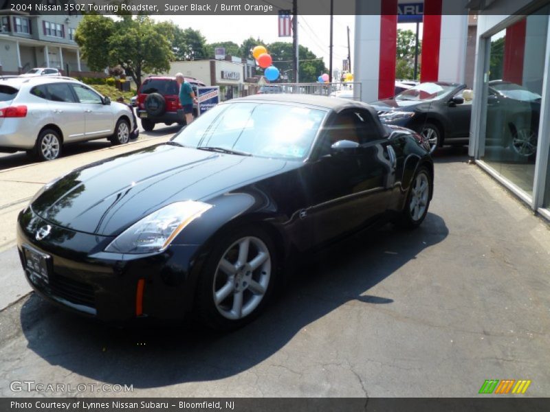 Super Black / Burnt Orange 2004 Nissan 350Z Touring Roadster