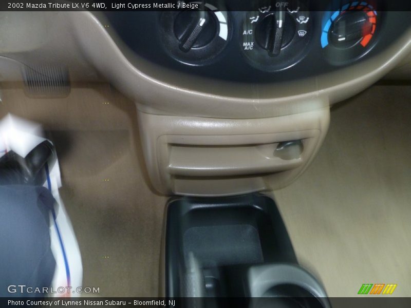 Light Cypress Metallic / Beige 2002 Mazda Tribute LX V6 4WD