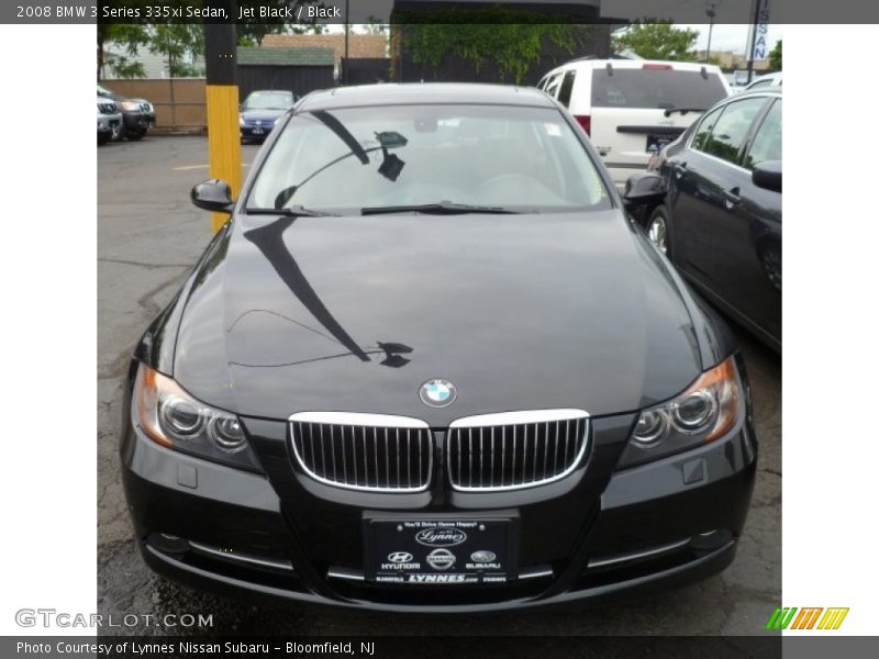 Jet Black / Black 2008 BMW 3 Series 335xi Sedan