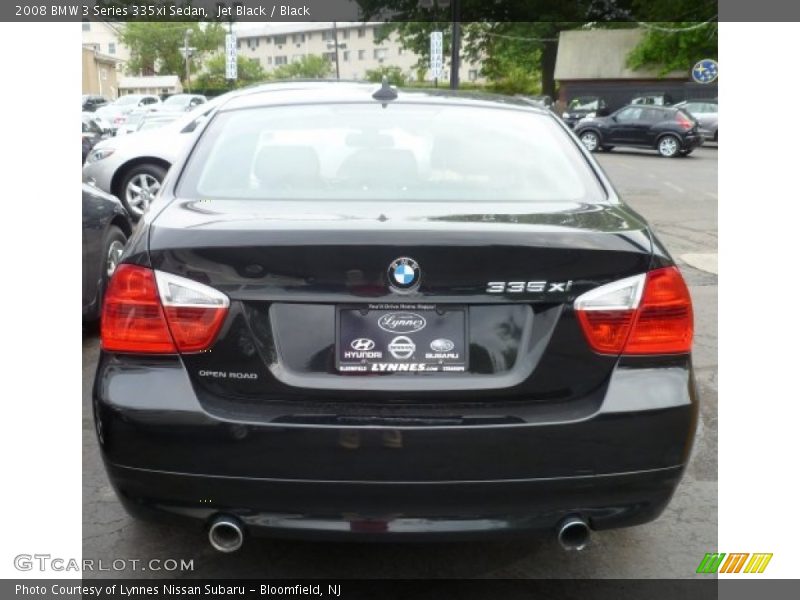 Jet Black / Black 2008 BMW 3 Series 335xi Sedan