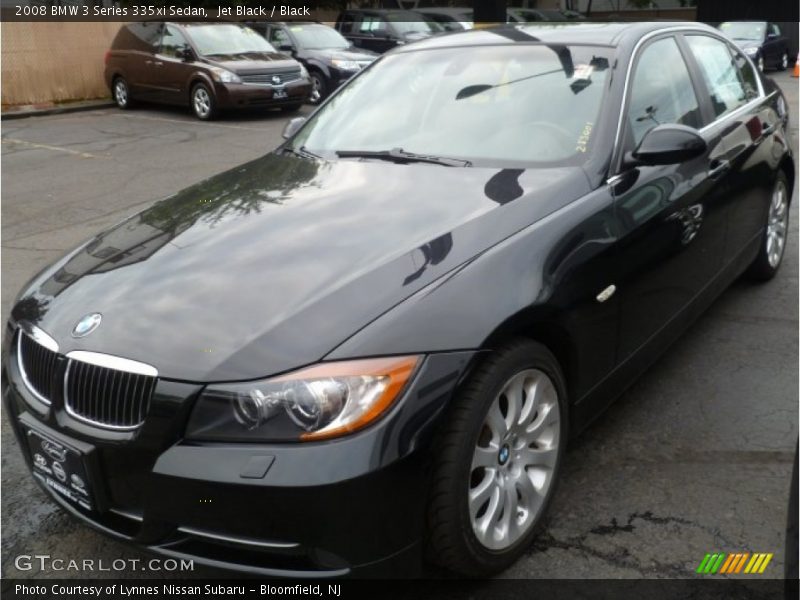 Jet Black / Black 2008 BMW 3 Series 335xi Sedan