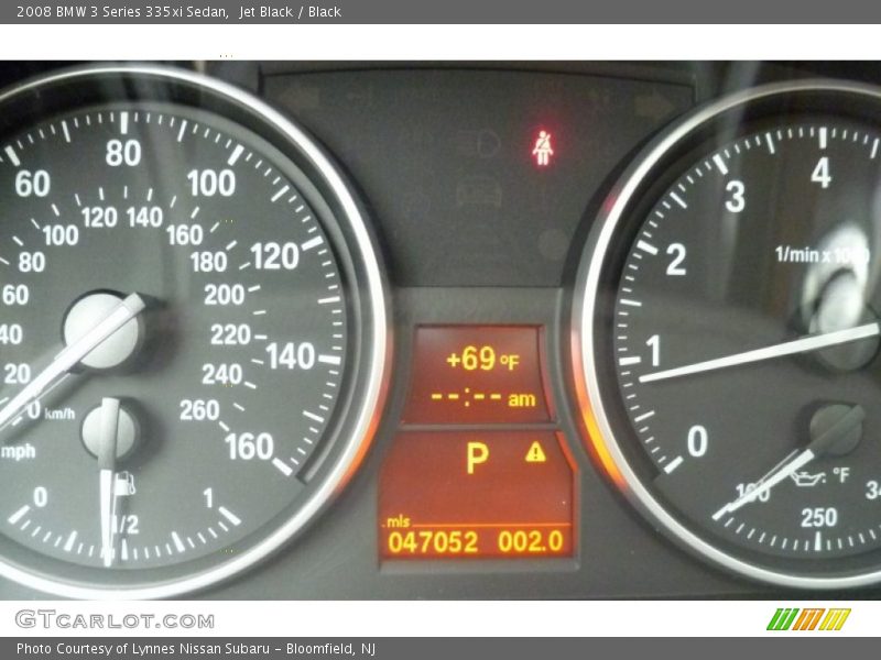 Jet Black / Black 2008 BMW 3 Series 335xi Sedan