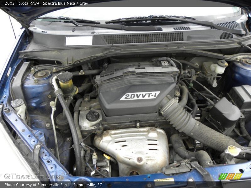  2002 RAV4  Engine - 2.0 Liter DOHC 16-Valve VVT-i 4 Cylinder