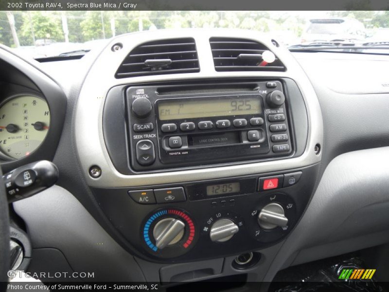 Controls of 2002 RAV4 