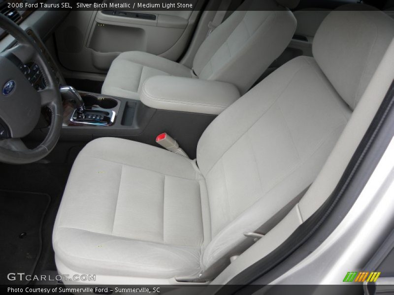 Silver Birch Metallic / Medium Light Stone 2008 Ford Taurus SEL