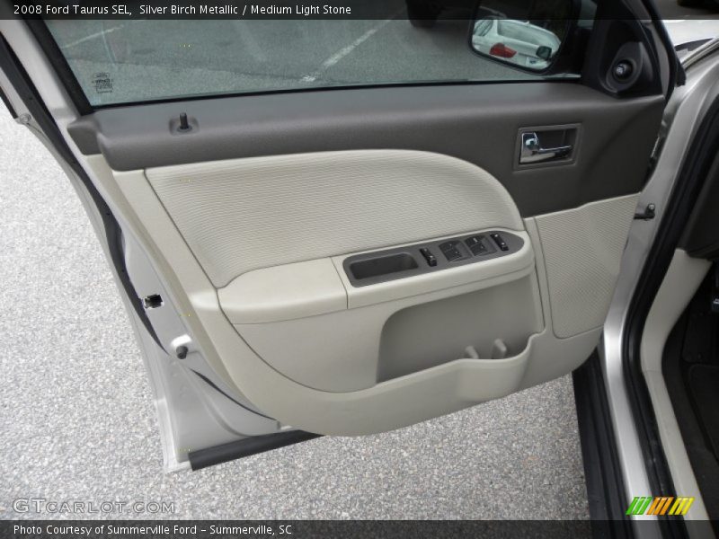 Silver Birch Metallic / Medium Light Stone 2008 Ford Taurus SEL