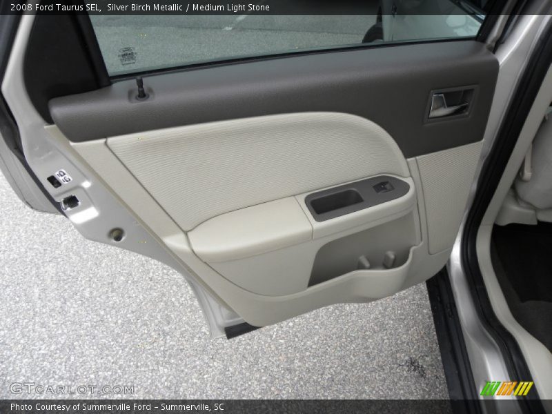 Silver Birch Metallic / Medium Light Stone 2008 Ford Taurus SEL