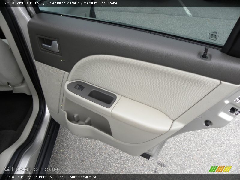 Silver Birch Metallic / Medium Light Stone 2008 Ford Taurus SEL