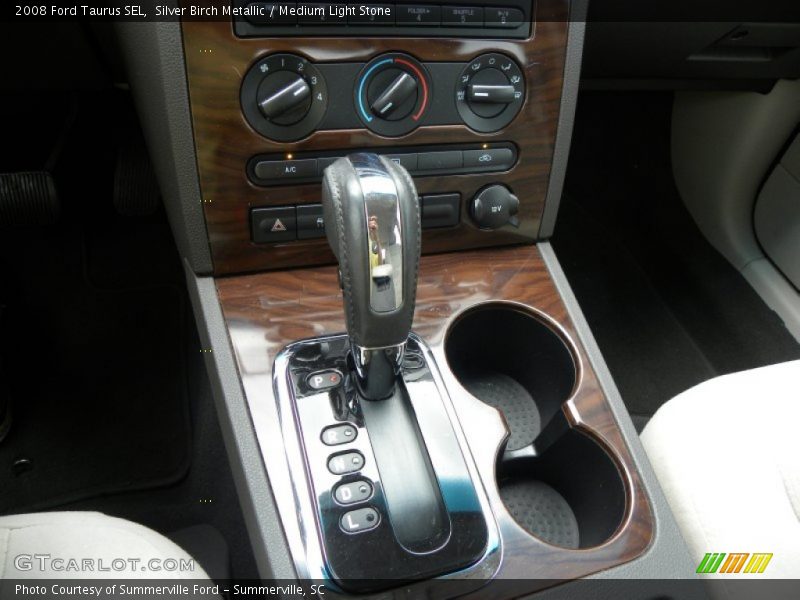 Silver Birch Metallic / Medium Light Stone 2008 Ford Taurus SEL