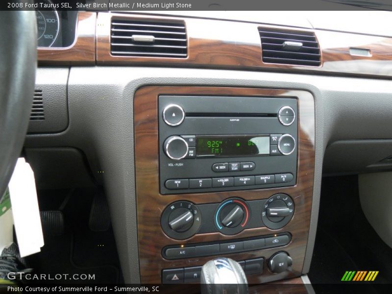 Silver Birch Metallic / Medium Light Stone 2008 Ford Taurus SEL
