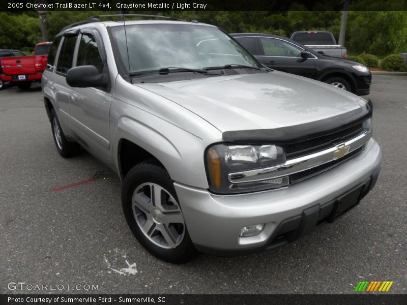 Graystone Metallic / Light Gray 2005 Chevrolet TrailBlazer LT 4x4
