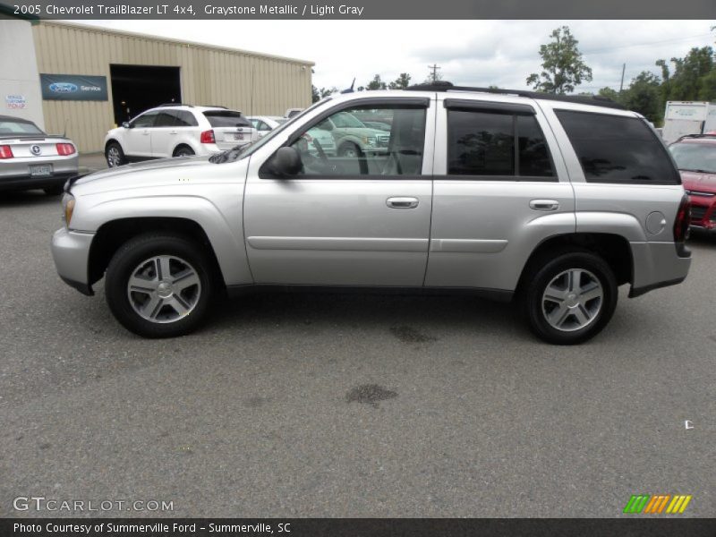 Graystone Metallic / Light Gray 2005 Chevrolet TrailBlazer LT 4x4
