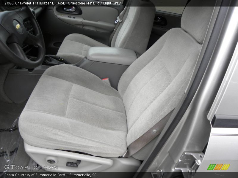 Graystone Metallic / Light Gray 2005 Chevrolet TrailBlazer LT 4x4