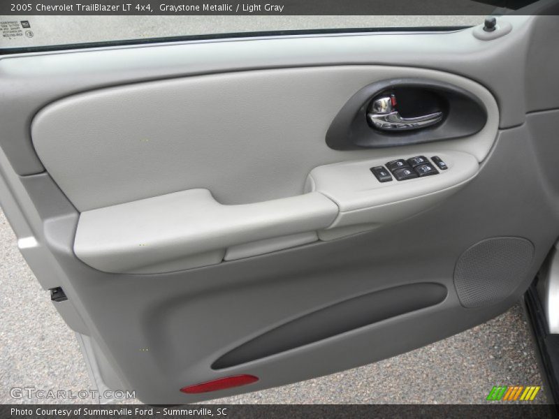 Graystone Metallic / Light Gray 2005 Chevrolet TrailBlazer LT 4x4