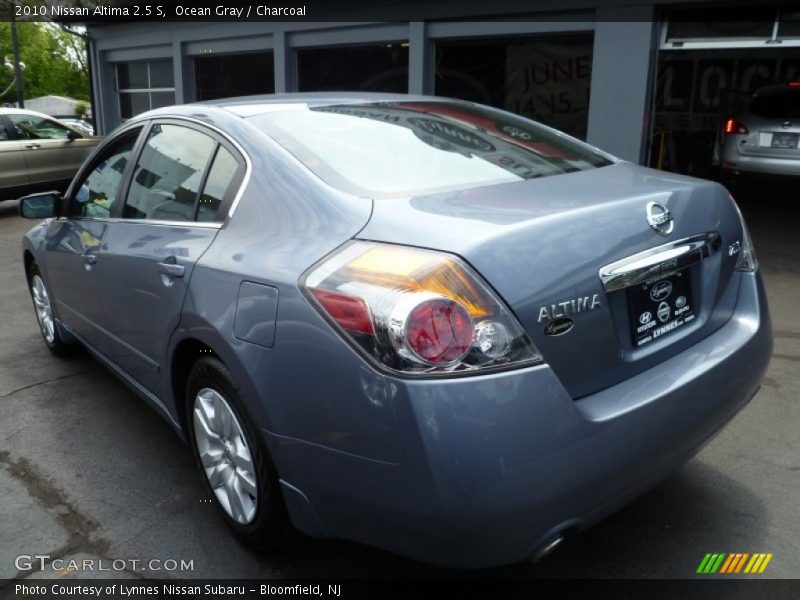Ocean Gray / Charcoal 2010 Nissan Altima 2.5 S