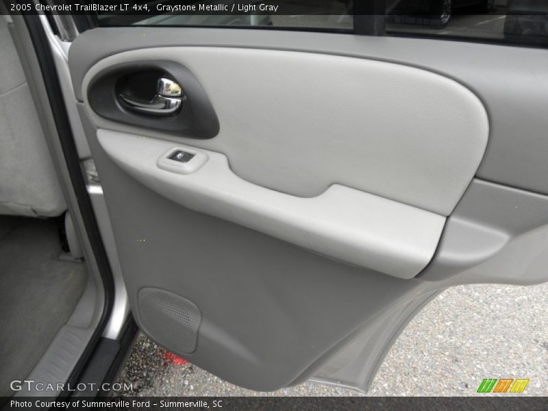 Graystone Metallic / Light Gray 2005 Chevrolet TrailBlazer LT 4x4