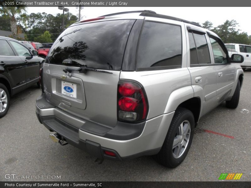 Graystone Metallic / Light Gray 2005 Chevrolet TrailBlazer LT 4x4