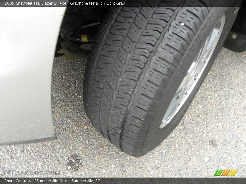 Graystone Metallic / Light Gray 2005 Chevrolet TrailBlazer LT 4x4