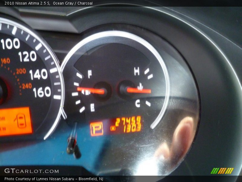 Ocean Gray / Charcoal 2010 Nissan Altima 2.5 S