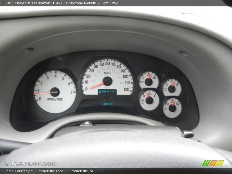 Graystone Metallic / Light Gray 2005 Chevrolet TrailBlazer LT 4x4