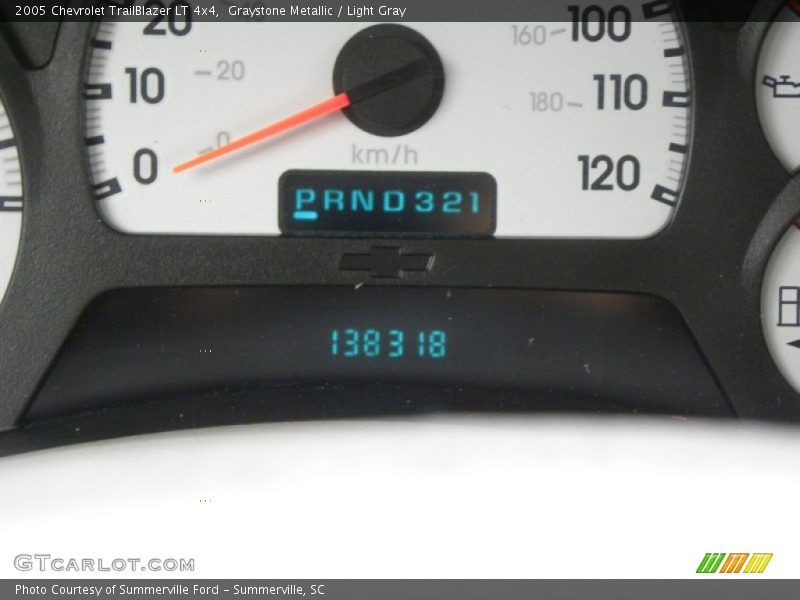 Graystone Metallic / Light Gray 2005 Chevrolet TrailBlazer LT 4x4