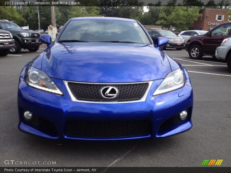 Ultrasonic Blue Mica / Black 2011 Lexus IS F