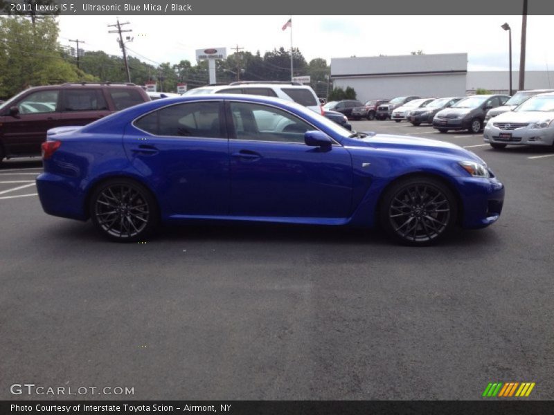 Ultrasonic Blue Mica / Black 2011 Lexus IS F