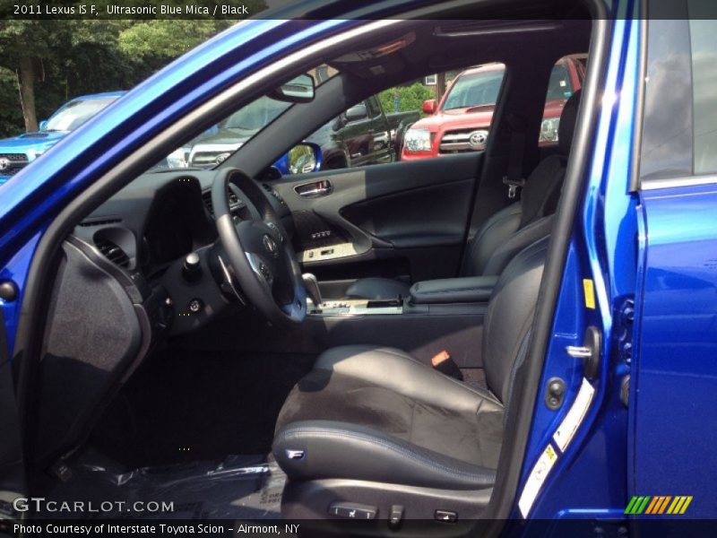 Ultrasonic Blue Mica / Black 2011 Lexus IS F