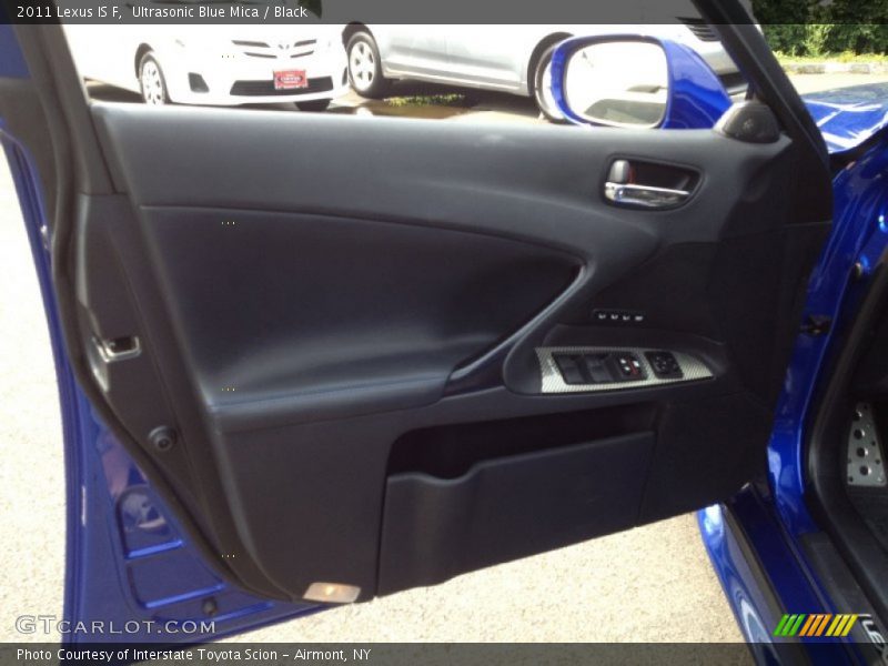 Ultrasonic Blue Mica / Black 2011 Lexus IS F